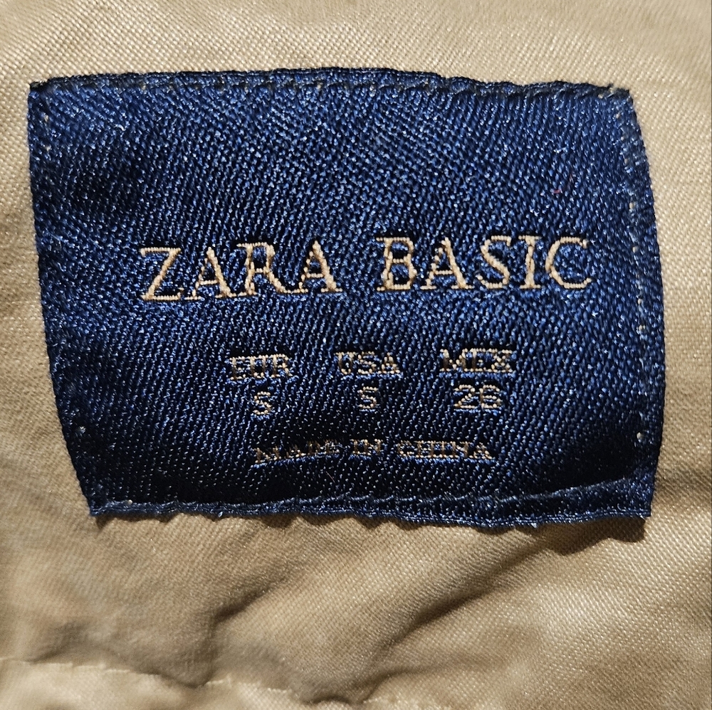 Zara Basic Tan Parka Jacket - image 2